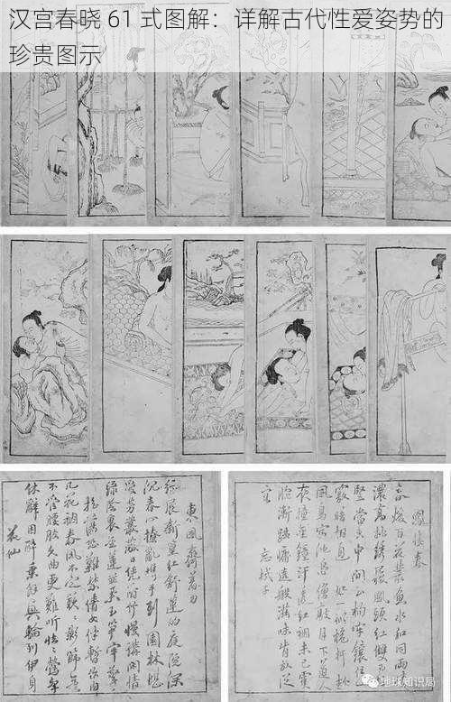 汉宫春晓 61 式图解:详解古代性爱姿势的珍贵图示